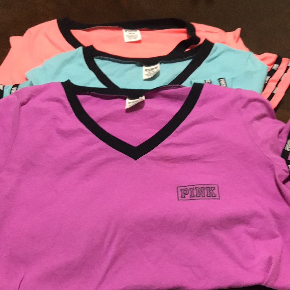 Pink tees